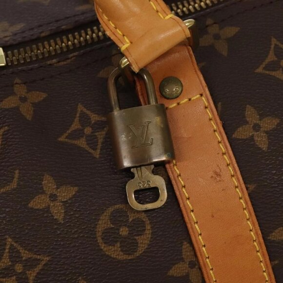 LOUIS VUITTON Monogram Keepall Bandouliere 60 Boston Bag - Picture 9 of 16